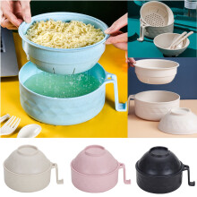 Walbest black noodle bowl set 6-piece