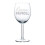 Bicchiere da vino divertente a tema HR, 280 ml 1
