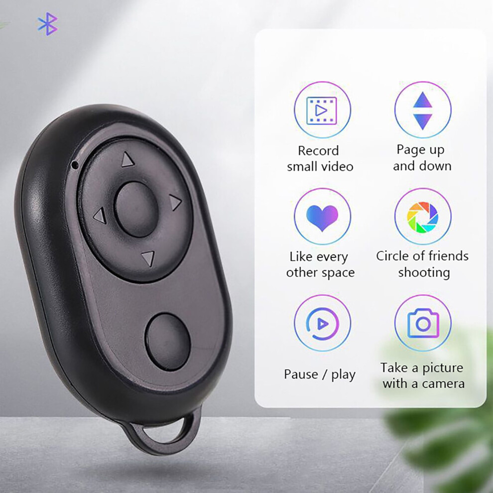 Bluetooth remote shutter controller black