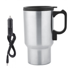 Elbil rejsekrus i rustfrit stål 450 ml