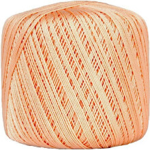 Cotton Crochet Thread Size 10 Apricot 50g