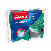 070257 Vileda Svamp PUR Aktiv til opvask