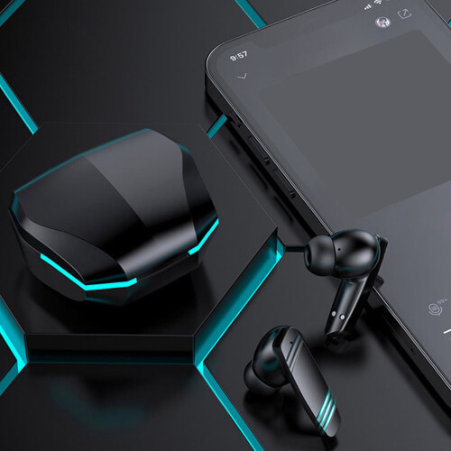 Ozmmyan 5.1 Bluetooth gaming headset in-ear waterproof low