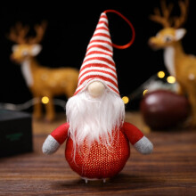 Ozmmyan Nouvelle décoration lumineuse de Noël Poupée Ornements de poupée mignons Offres de Noël Liquidation