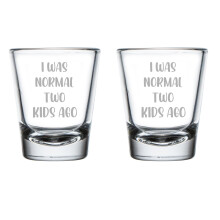 Set borrelglaasjes voor mama, 1,75 oz (2 stuks)