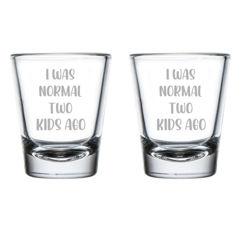Sæt med shotglas til mor 1,75 oz, 2 stk.