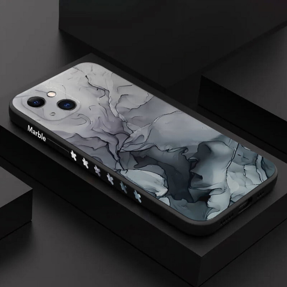 Marble Phone Case For Iphone 16 To Se 2022, Shockproof 971050003559