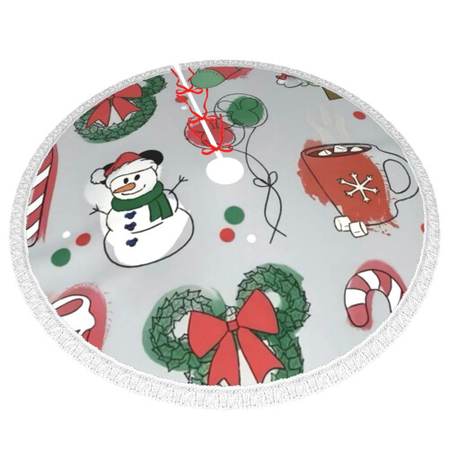 Mickey Mouse Christmas Tree Skirt 48 inch 2