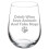 Stemless Wine Glass Funny 17 oz 1