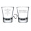 Schnapsglas mit medizinischem RN-Symbol, beidseitig, 50 ml 1