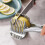 Multifunctional Manual Fruit and Vegetable Chopper 18x8cm Silver 3