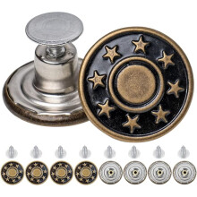 Trouser Button Replacement Metal 1 Piece