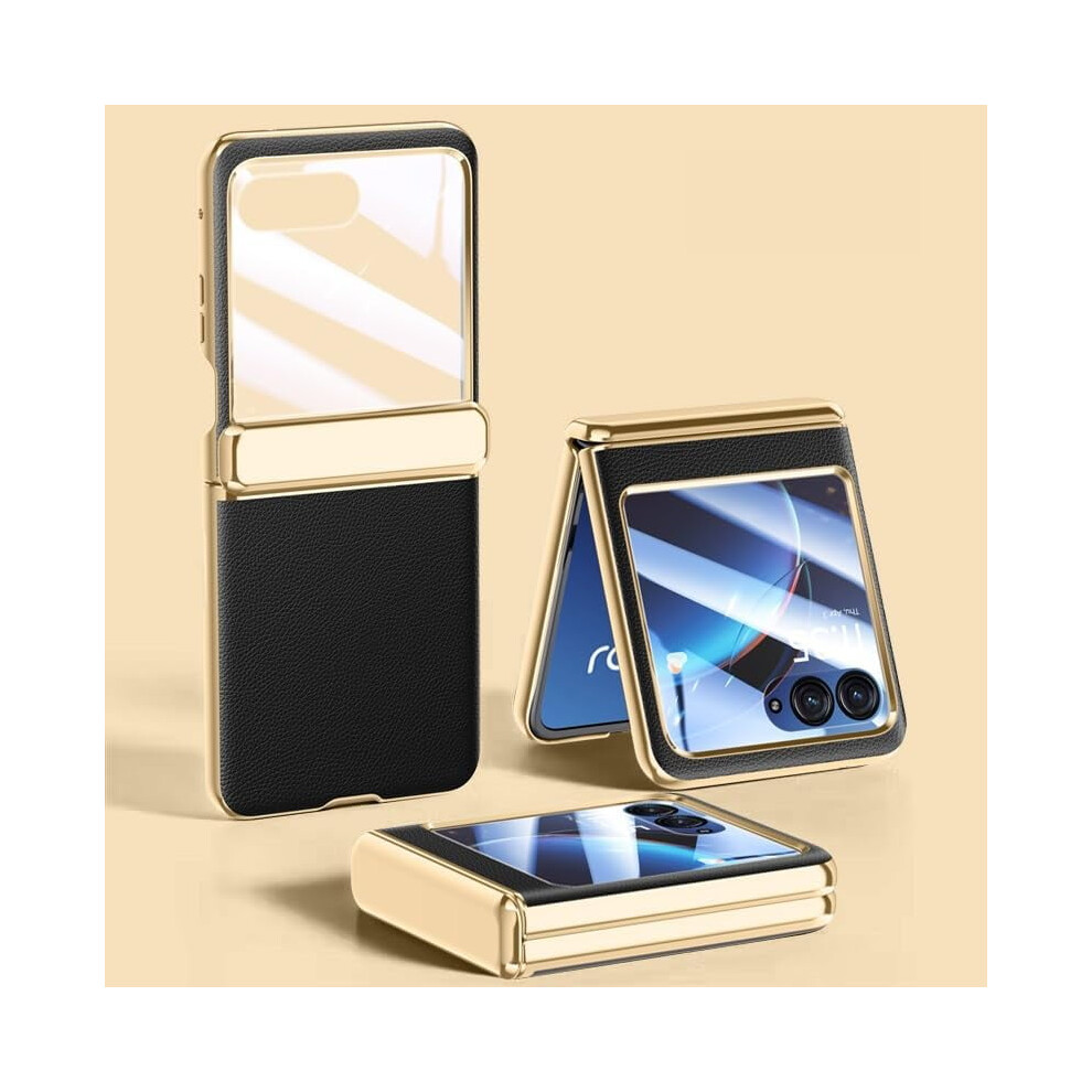 Flip Case For Motorola Razr 40 Ultra Pu Leather Pc Shell 971050003429