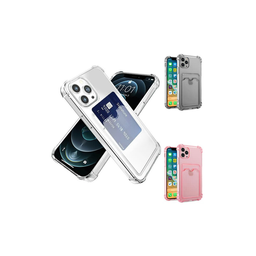 Iphone 13 Pro Case With Card Slot Grey 962029544692