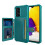 Capa bem projetada com compartimento para cartão - compatível com Samsung Galaxy A33 5G Verde 1