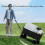 Camping Wagon Cart Telescoping Pull Handle Replacement , Extendable Rod with Handle 2