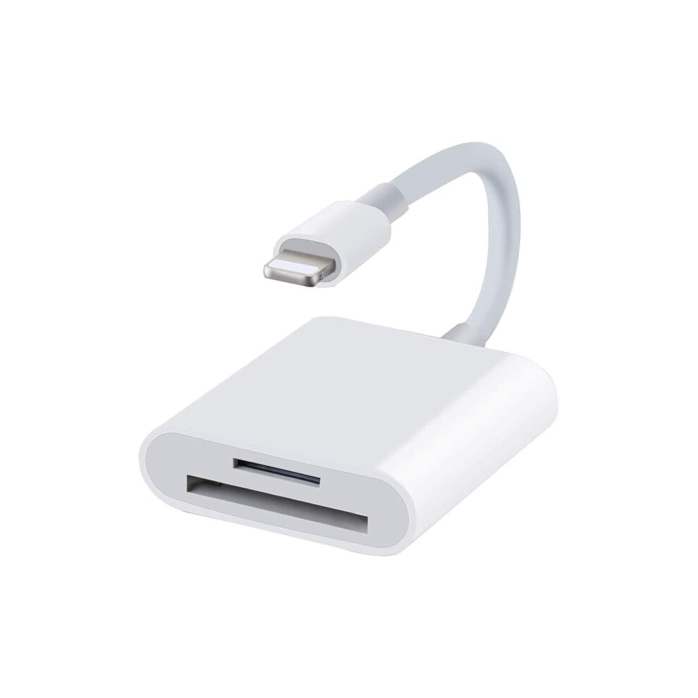 Lightning Sd Card Reader For Iphone White 962125223248