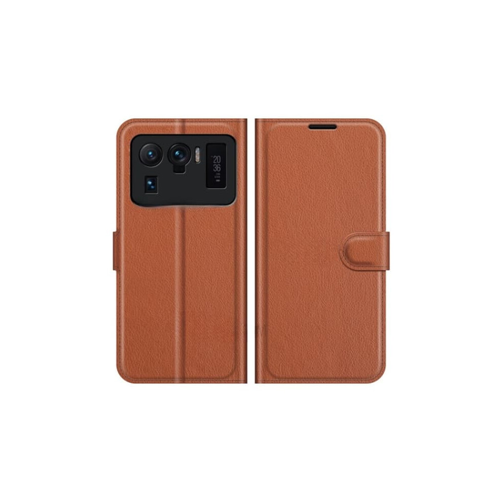 Xiaomi Mi 11 Ultra Wallet Case Folio Flip Brown 962125224979