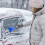 Portable snow removal tool with EVA sponge handle 2