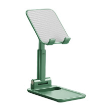 Tabletsteun 3-delige set, plankje, telefoonhouder, standaard, voor naast het bed, opvouwbaar, antislip, siliconen, ABS
