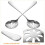 Stainless Steel Colander Strainer Set 6 Pieces 2