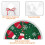 Christmas Tree Skirt 48 Inch Rustic Holiday Decor 6