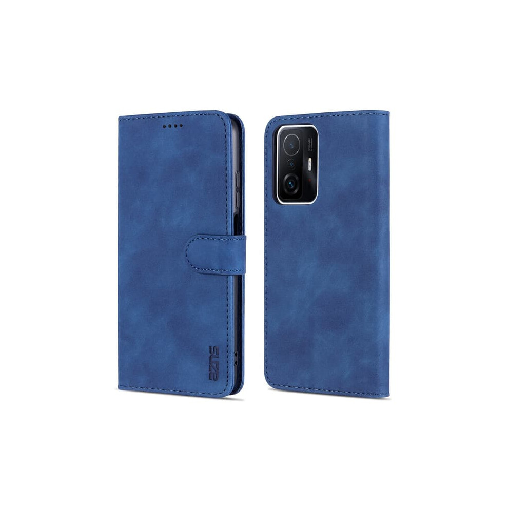 Azns Wallet Case For Xiaomi 11T Pro Blue 962029542469