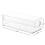 Clear storage bins with handles 6-pack 2