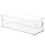 Clear storage bins with handles 6-pack 8
