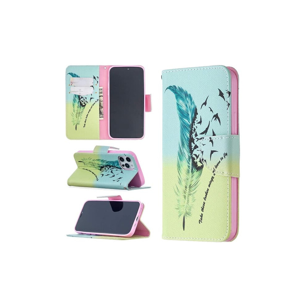 Iphone 15 Wallet Case Compatible Broken Wings 962125232554