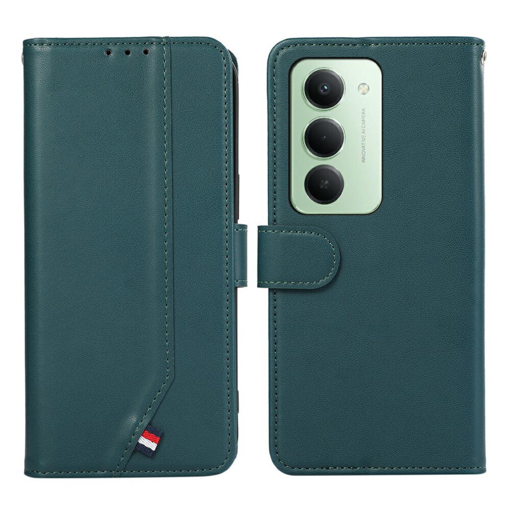(Green) For Xiaomi Redmi 15 5G (Global) (169Mm) Case Rfid Blocking Flip Leather Phone Cover Green 6914292568244