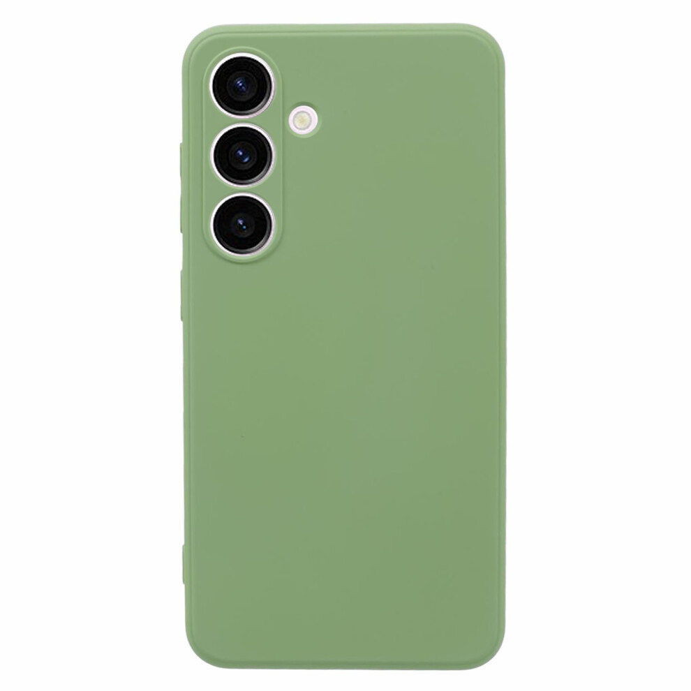(Matcha ) Amorus For Samsung Galaxy S24 Case Precise Cutouts Tpu Fiber Lining Shockproof Phone Cover Green 6914296677829