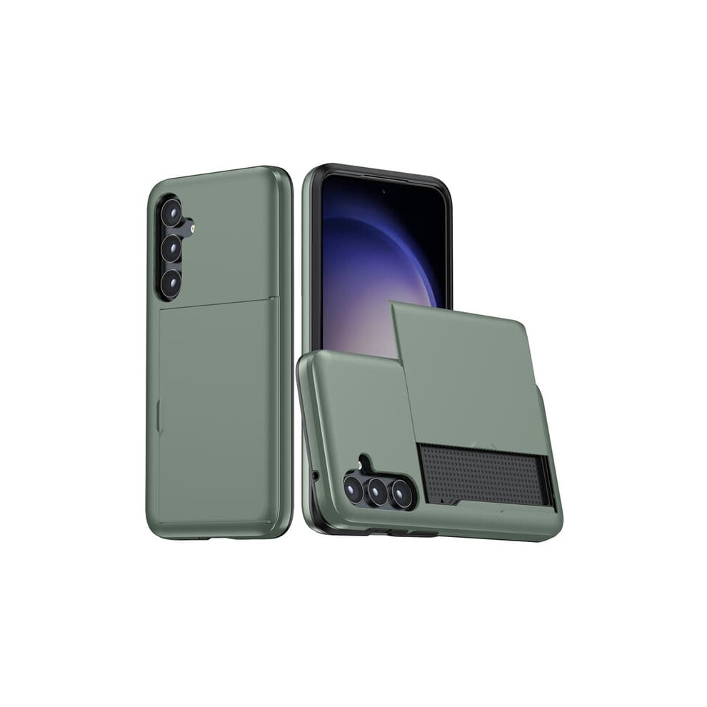 Samsung Galaxy S24 Case With Card Slot Green 962125236927