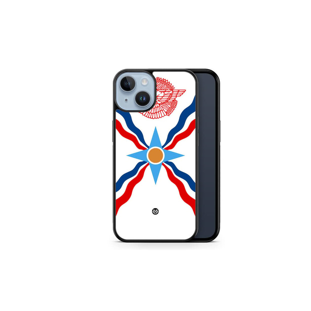 Bjornberry Iphone 14 Plus Case Assyrian Flag 962125238341