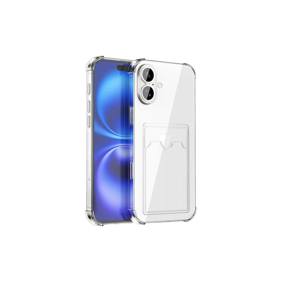 Shockproof Iphone 16 Plus Case With Card Slots And 962125238396