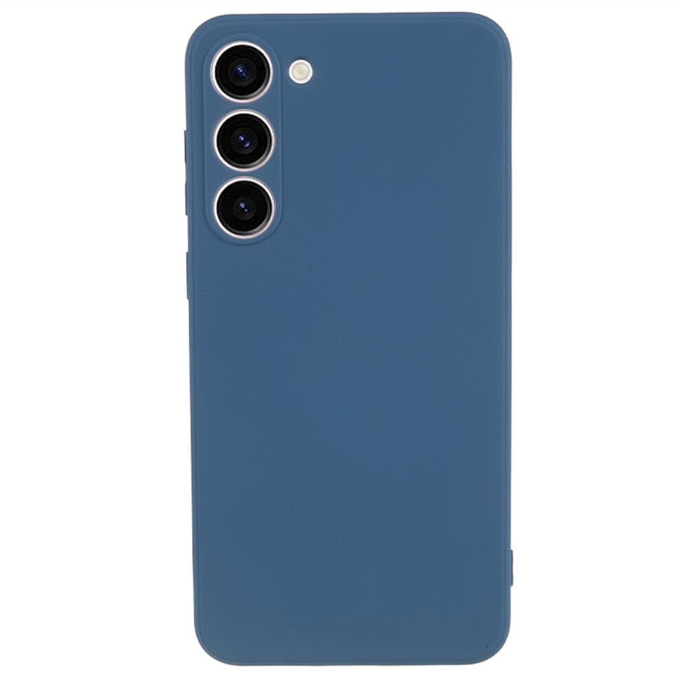 (Sapphire) Amorus For Samsung Galaxy S23 Case Precise Cutouts Tpu Fiber Lining Shockproof Phone Cover Blue 6914291334994