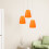 Drum Lampshade for Wall/Table Lamp 42mm Hole 6 pcs 5