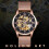 Quinlirra Women's Automatic Mechanical Watch with Mesh Band 8