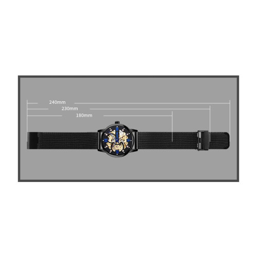 Quinlirra Women's Automatic Mechanical Watch with Mesh Band 1