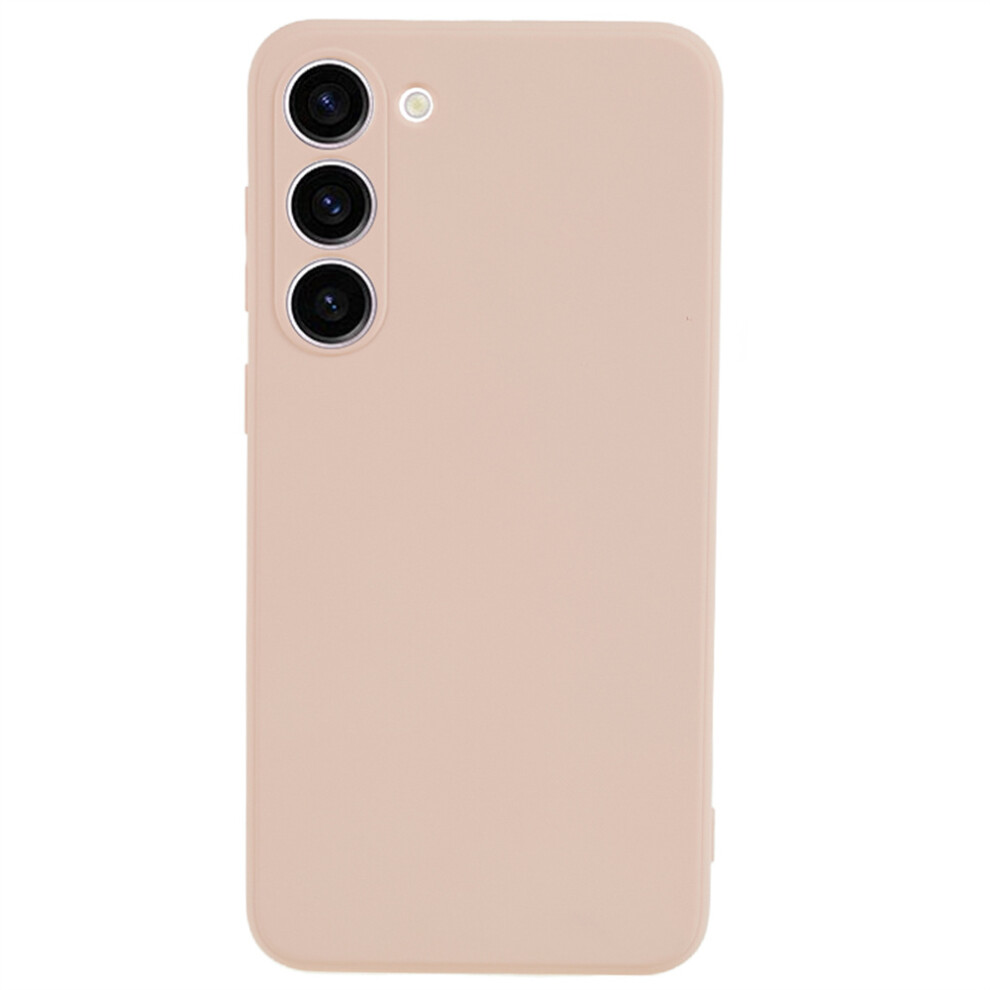 (Pink) Amorus For Samsung Galaxy S23+ Case Precise Cutouts Tpu Fiber Lining Shockproof Phone Cover Pink 6914293256393