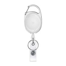 Retractable ID Holder with Yo-Yo Function Transparent