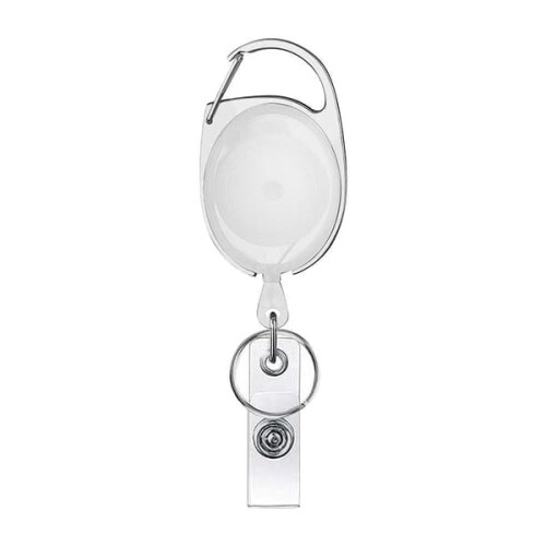 Retractable ID Holder with Yo-Yo Function Transparent