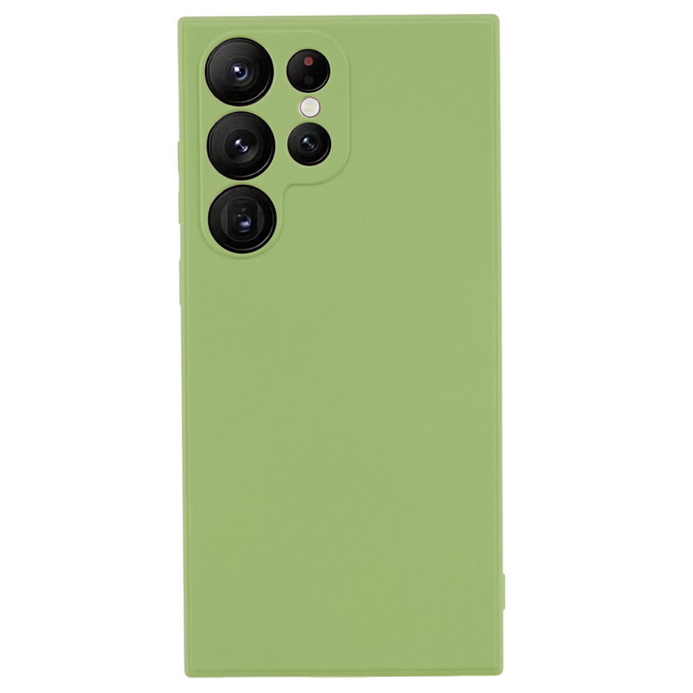 (Matcha ) Amorus For Samsung Galaxy S23 Ultra Case Precise Cutouts Tpu Fiber Lining Shockproof Phone Cover Green 6914290744053