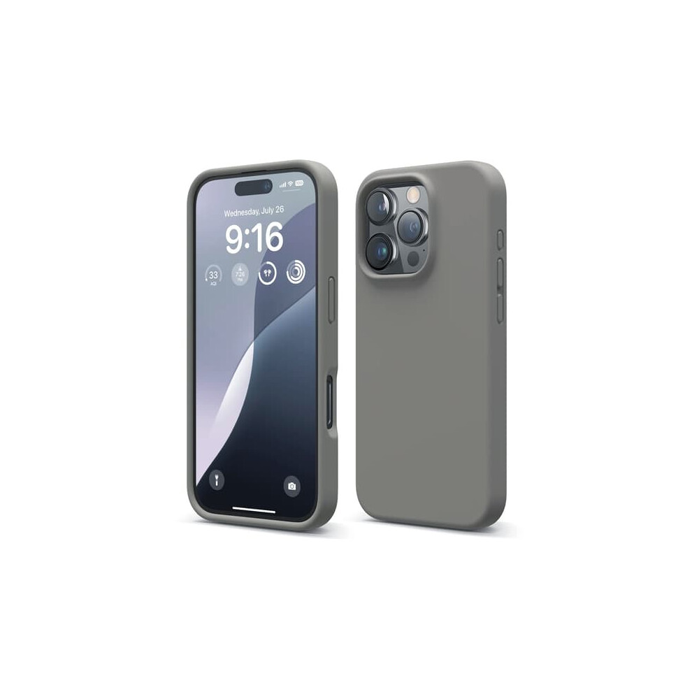 Iphone 16 Pro Max Silicone Case Gray 962125241808