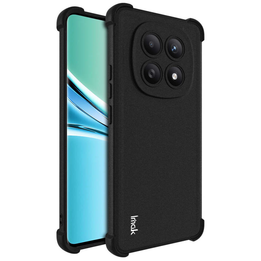 (Matte ) Imak For Xiaomi Poco M8 5G / Redmi Note 15 5G (Global) Case Tpu Phone Cover Airbag Shockproof Protection Black 6914297652238