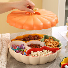 Cailmei snoepdoosje, noten snack organizer, oranje