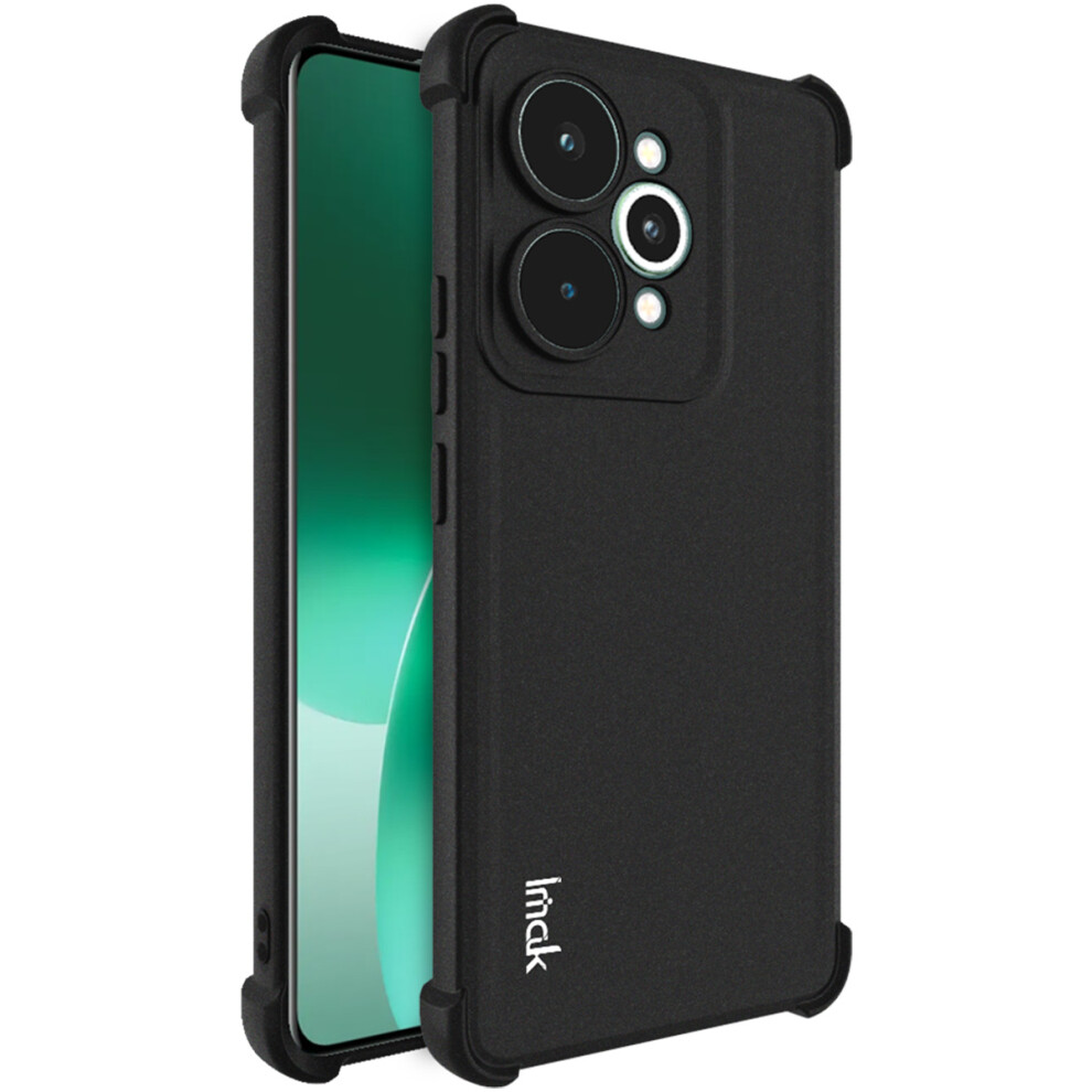 (Matte ) Imak For Realme 15 5G Case Tpu Phone Cover Airbag Shockproof Protection Black 6914292857867