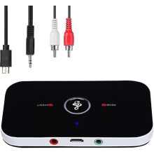 Bluetooth 5.0 Transmitter Receiver 2-in-1 Audio Adapter