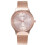 Ρολόγια Quinlirra για γυναίκες MEIBO Casual Quartz από ανοξείδωτο ατσάλι με λουράκι Newv, 7