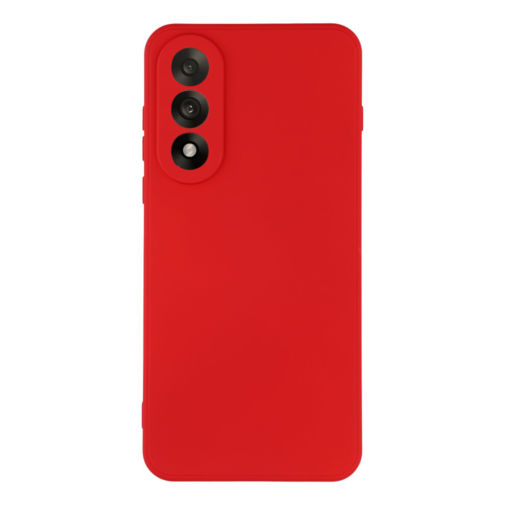 (Red) Amorus For Oneplus Nord 5 5G / Ace 5 Ultra 5G Case Precise Cutouts Tpu Fiber Lining Shockproof Phone Cover Red 6914295055796